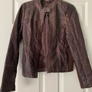Maurices faux leather jacket